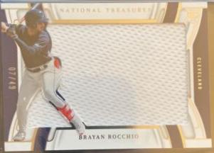 Brayan Rocchio #7 Baseball Cards 2023 Panini National Treasures