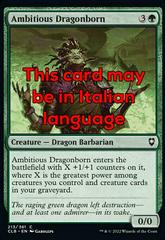 Ambitious Dragonborn [Foil] #213
