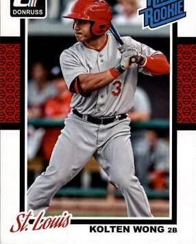 Kolten Wong #35 Baseball Cards 2014 Donruss