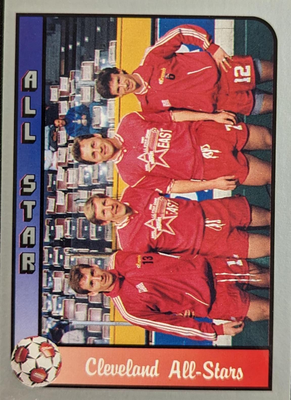 Cleveland All-Stars #172 Soccer Cards 1990 Pacific MSL