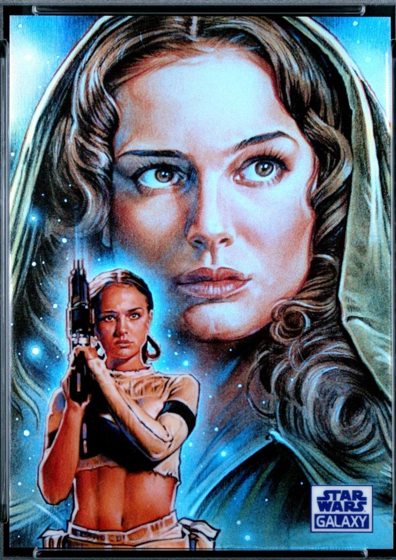 2021 Padme Amidala [Purple Refractor] #40