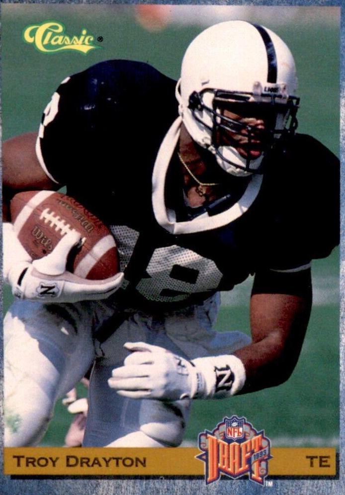 Troy Drayton #36 1993 Classic Football