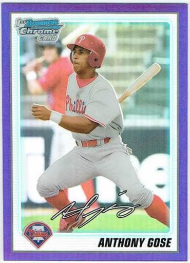 Anthony Gose #BCP104 Baseball Cards 2010 Bowman Chrome Prospects