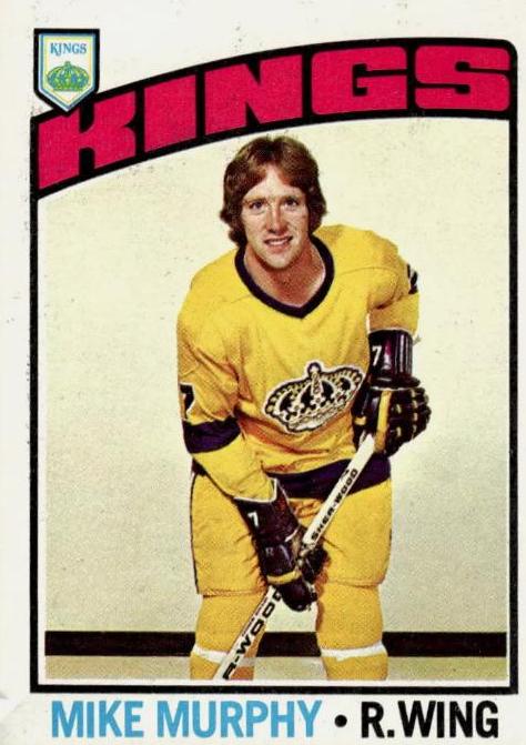 Mike Murphy #21 Hockey Cards 1976 Topps
