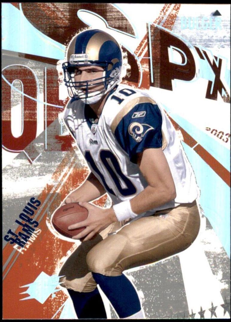 Marc Bulger #24 Football Cards 2003 Spx