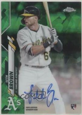 Seth Brown [Green Refractor] #CSA-SB