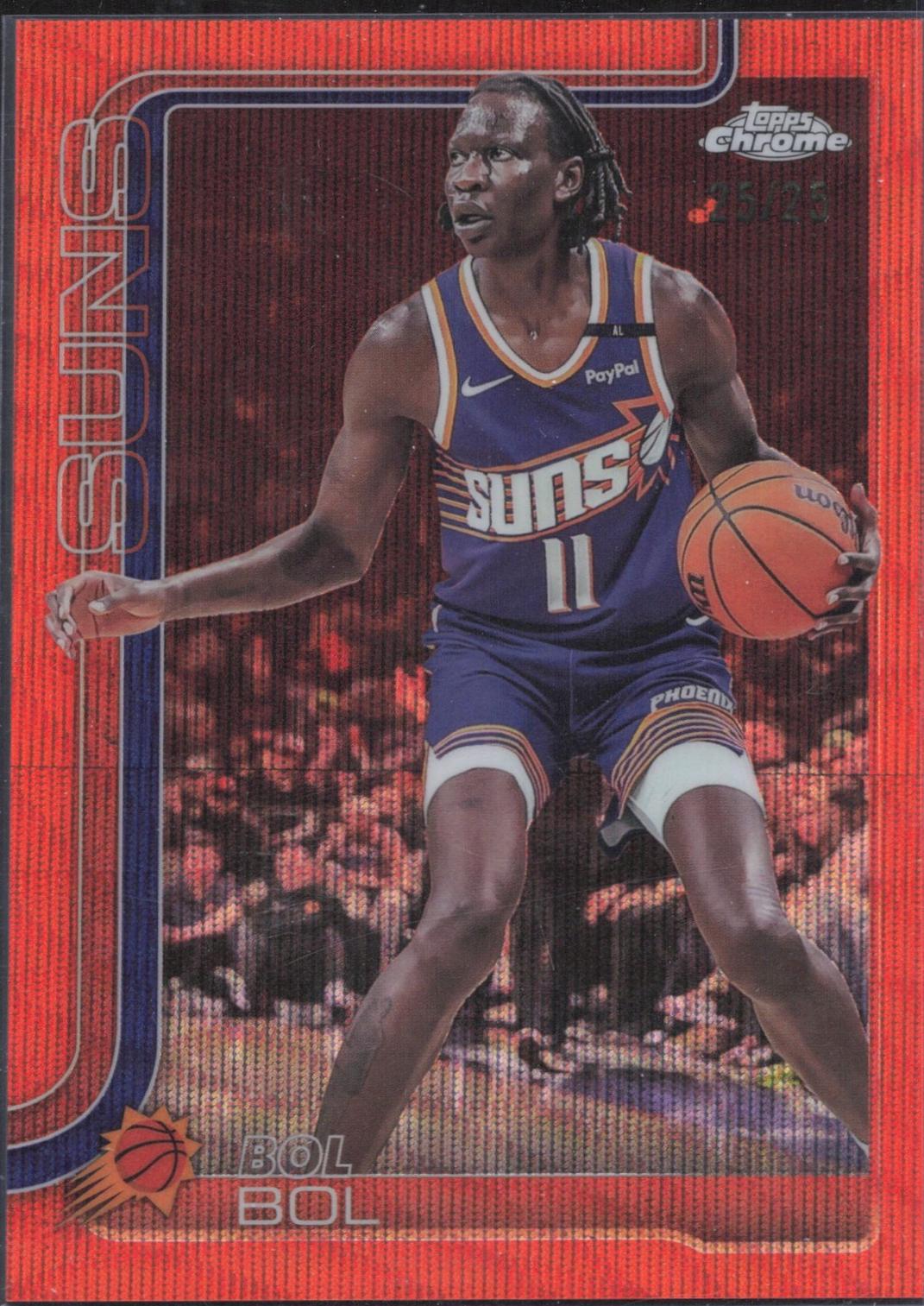 Bol Bol [Orange Wave Refractor] #164