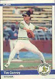 Tim Conroy #442 Baseball Cards 1984 Fleer