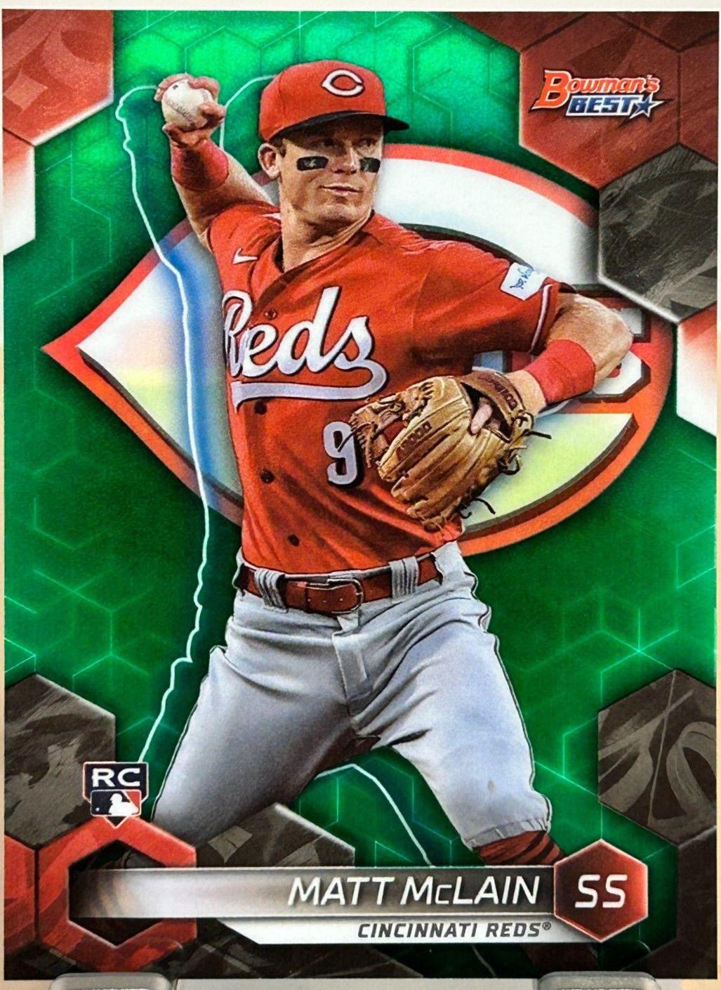 Matt McLain [Green Mini Diamond] #39