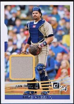 Mike Piazza #18 Baseball Cards 2024 Donruss Retro 1984 Materials