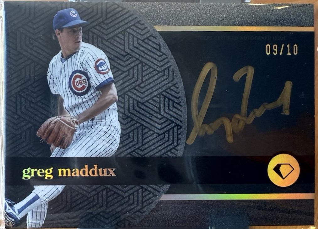 Greg Maddux [Gold Ink Gold] #BPA-GM
