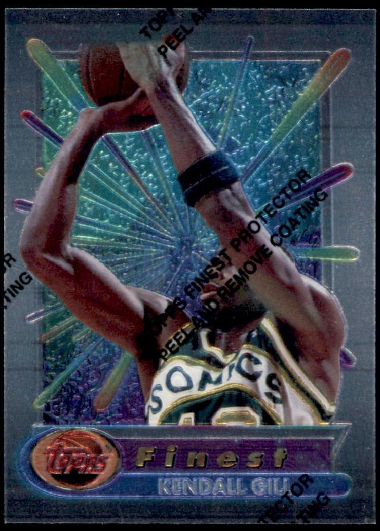 Kendall Gill #140 1994-95 Finest Basketball