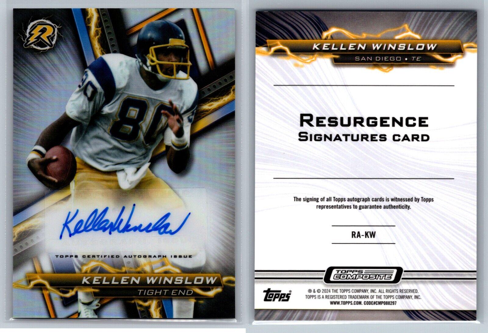 Kellen Winslow #RA-KW