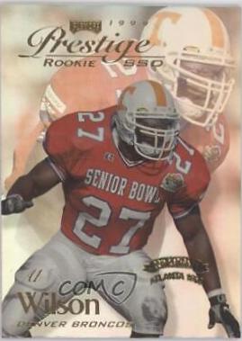 Al Wilson #B199 1999 Playoff Prestige Ssd Football