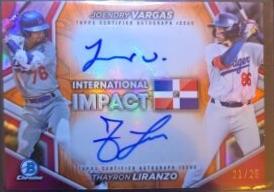 Joendry Vargas / Thayron Liranzo [Orange Refractor] #II-VL