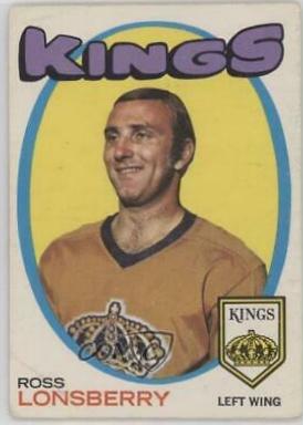 Ross Lonsberry #121 Hockey Cards 1971 O-Pee-Chee