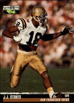 J.J. Stokes #273 Football Cards 1995 Pro Line