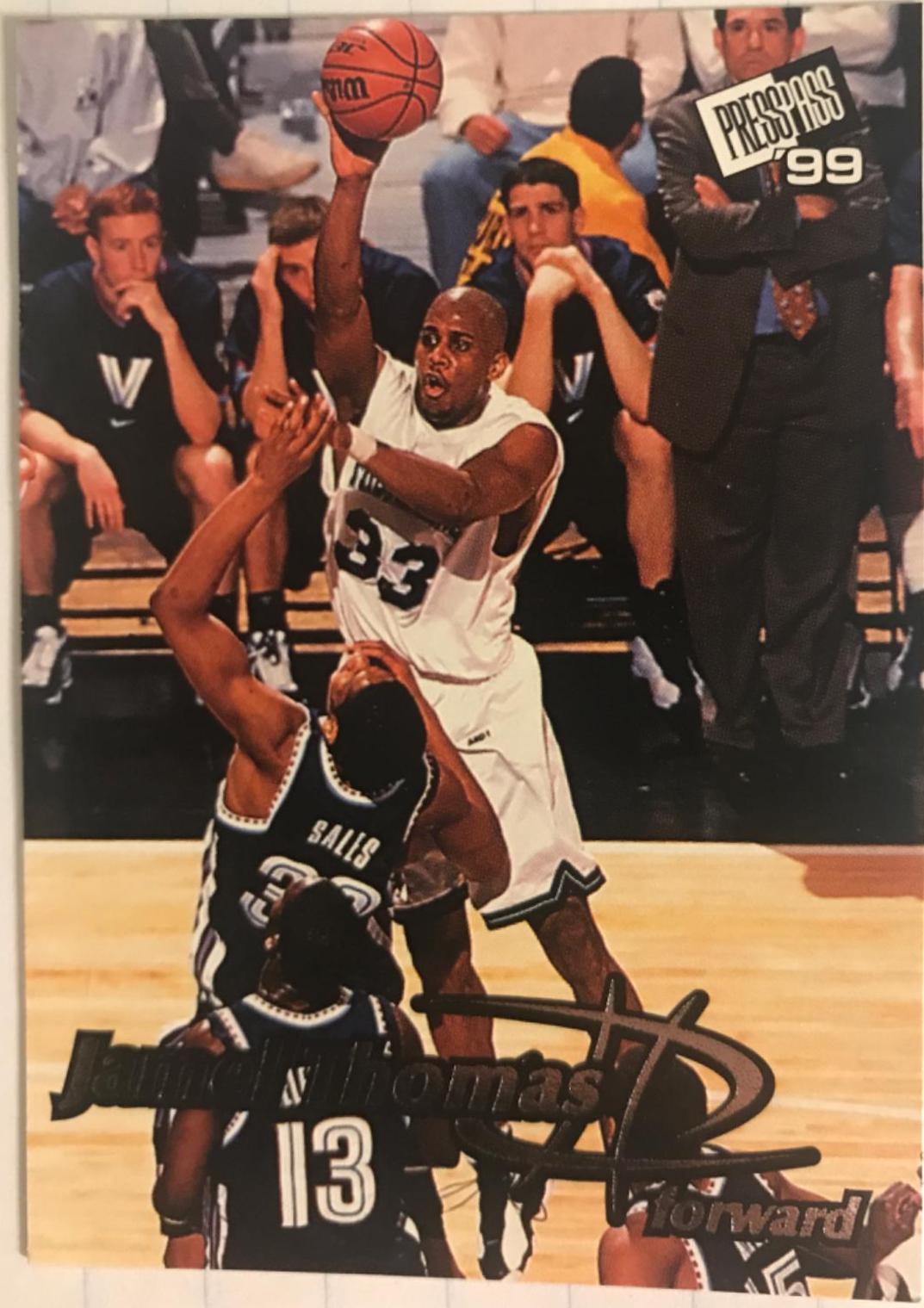 Jamel Thomas #43 Basketball Cards 1999 Press Pass