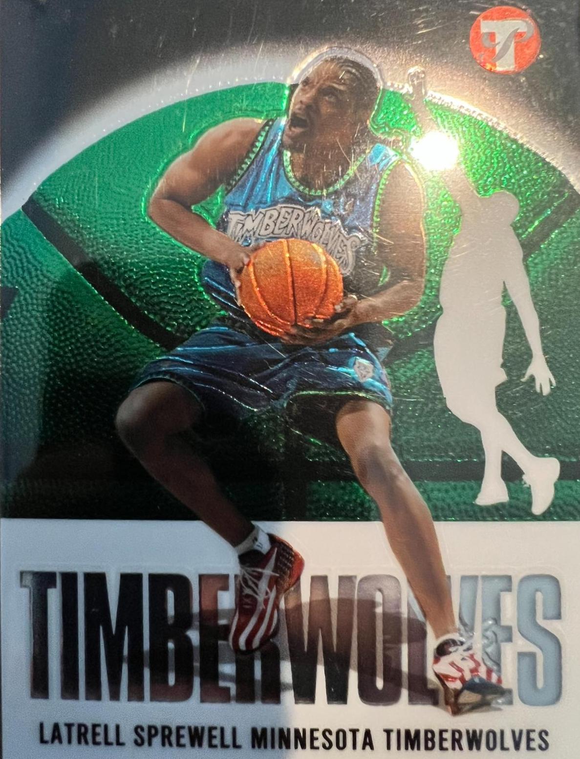 Latrell Sprewell #48 Basketball Cards 2003 Topps Pristine