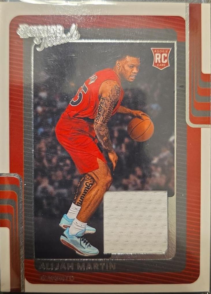 Alijah Martin #31 2025 Panini Donruss Threads Basketball
