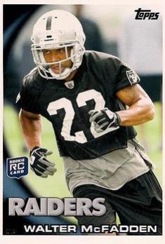 Walter McFadden #195 Football Cards 2010 Topps