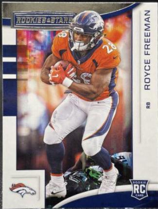 Royce Freeman #124 Football Cards 2018 Panini Rookies & Stars