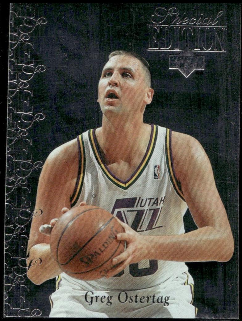 Greg Ostertag #SE173 1995-96 Upper Deck Basketball Special Edition