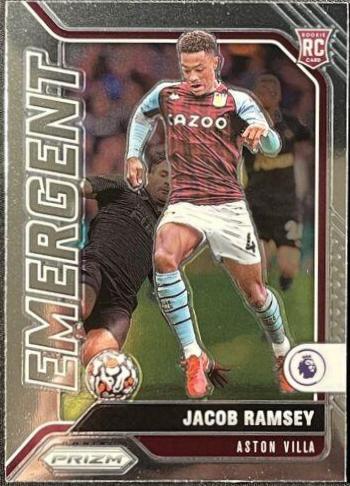 Jacob Ramsey #9 Soccer Cards 2021 Panini Prizm Premier League Emergent