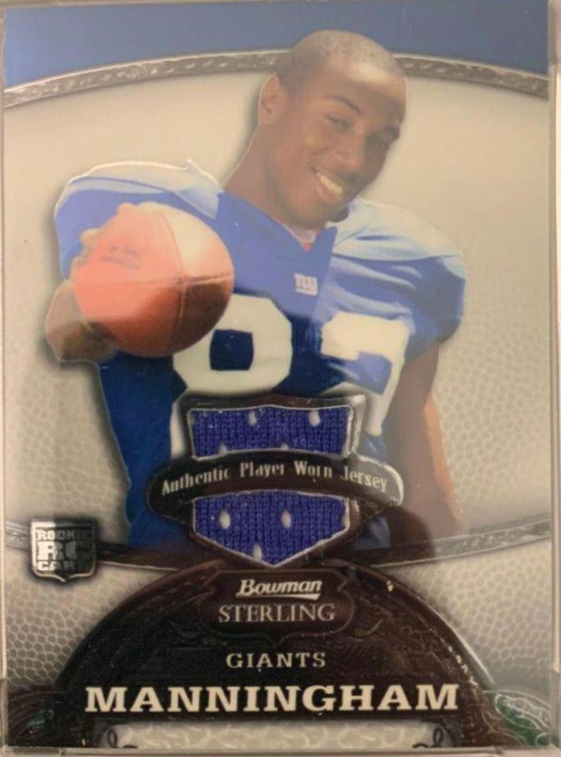 Mario Manningham #174 2008 Bowman Sterling Football