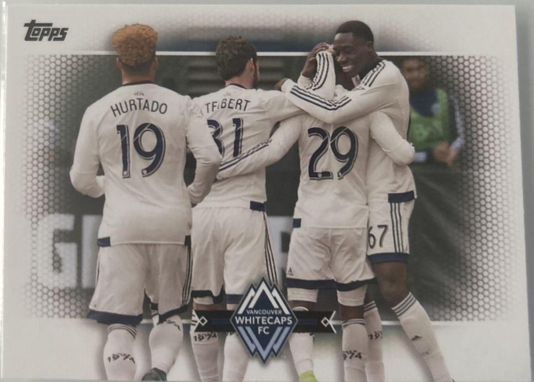 Vancouver Whitecaps FC #190 Soccer Cards 2017 Topps MLS