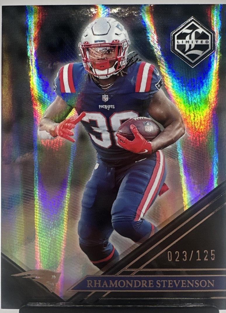 Rhamondre Stevenson #90 2022 Panini Limited Football