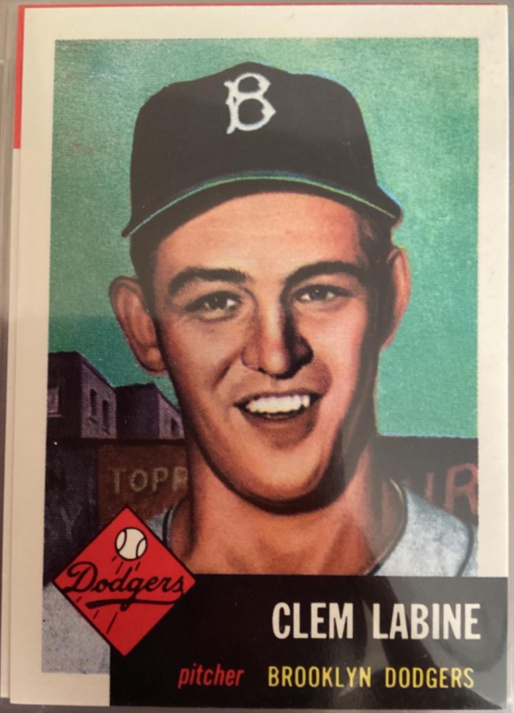Clem Labine #14 Baseball Cards 1991 Topps Archives 1953