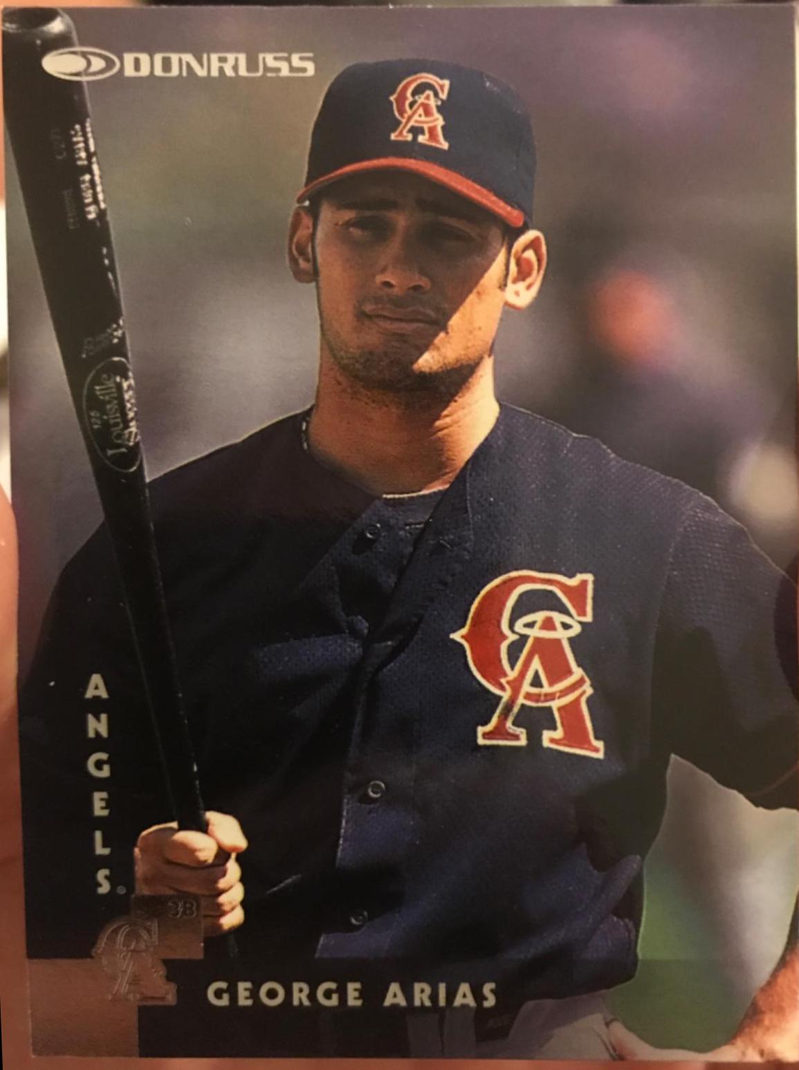 George Arias #127 Baseball Cards 1997 Panini Donruss