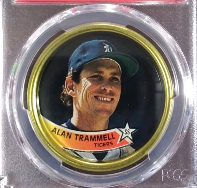 Alan Trammell #56 1989 Topps Coins Baseball