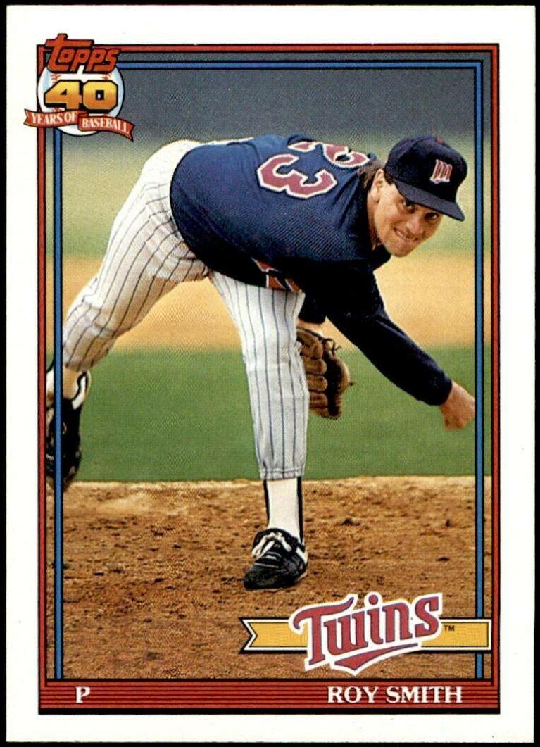Roy Smith #503 Baseball Cards 1991 Topps