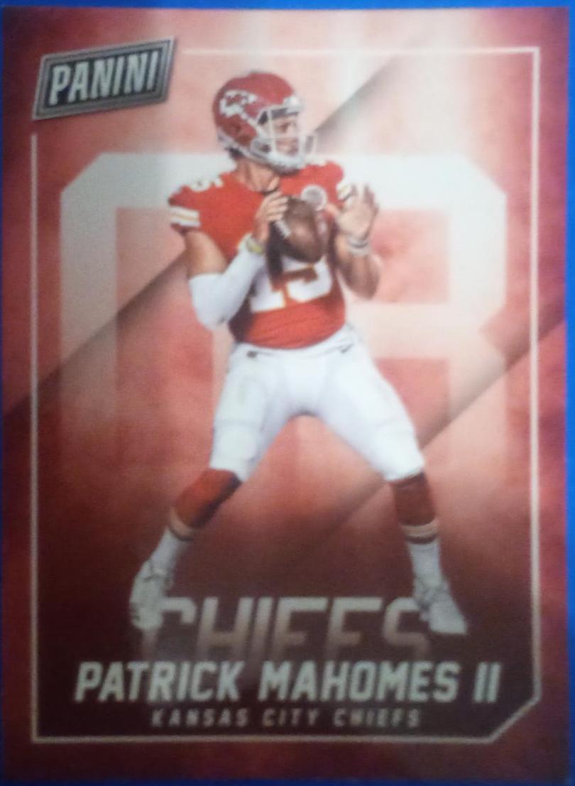 Patrick Mahomes #25 Football Cards 2002 Panini Donruss Gridiron Kings 1894