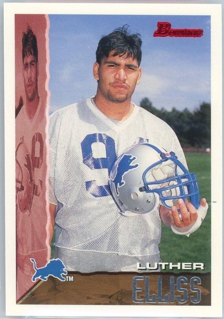 Luther Elliss #20 Football Cards 1995 Bowman