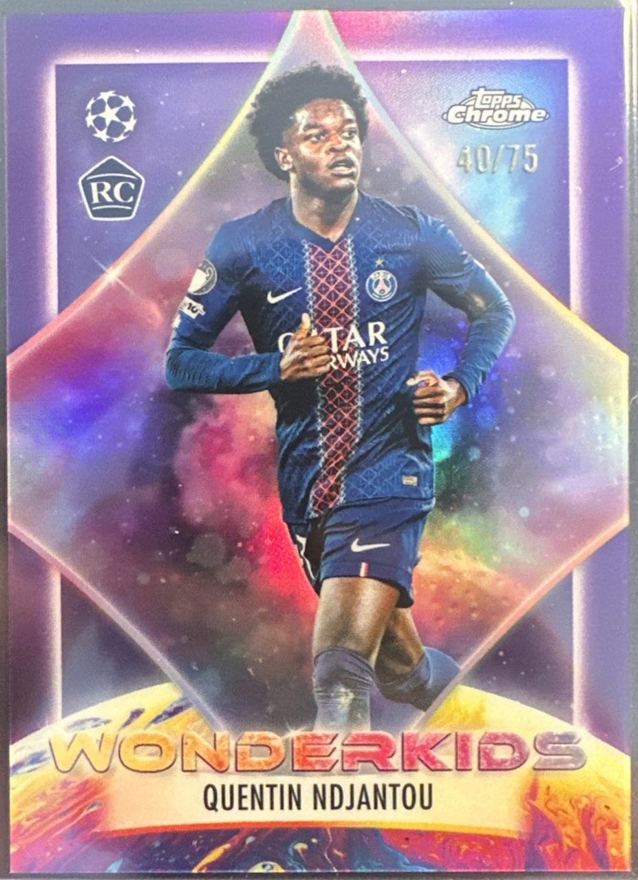 Quentin Ndjantou [Purple] #WK-20 Prices | 2025 Topps Chrome UEFA