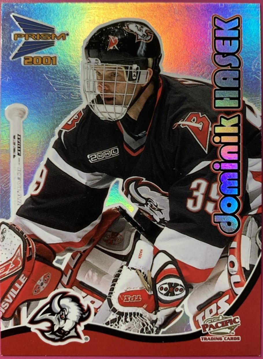 Dominik Hasek #5 Hockey Cards 2000 Pacific Prism McDonald's