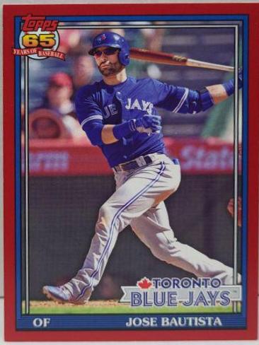 Jose Bautista [Red Border] #249
