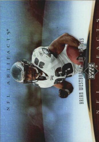 brian westbrook #NFL-BW Football Cards 2007 Upper Deck NFL Artifacts