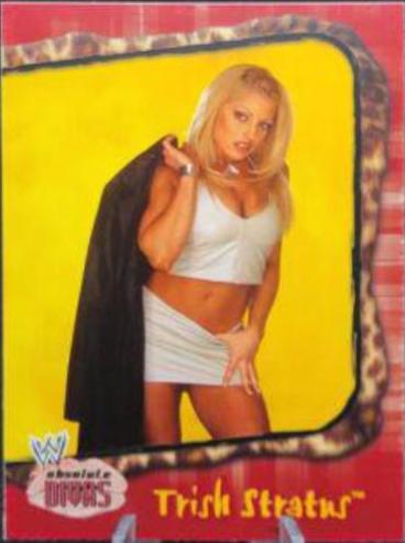 Trish Stratus #16 Wrestling Cards 2002 Fleer WWE Absolute Divas