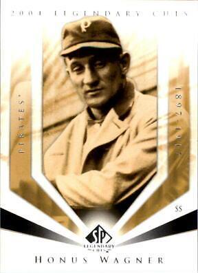 Honus Wagner #50 Baseball Cards 2004 SP Legendary Cuts