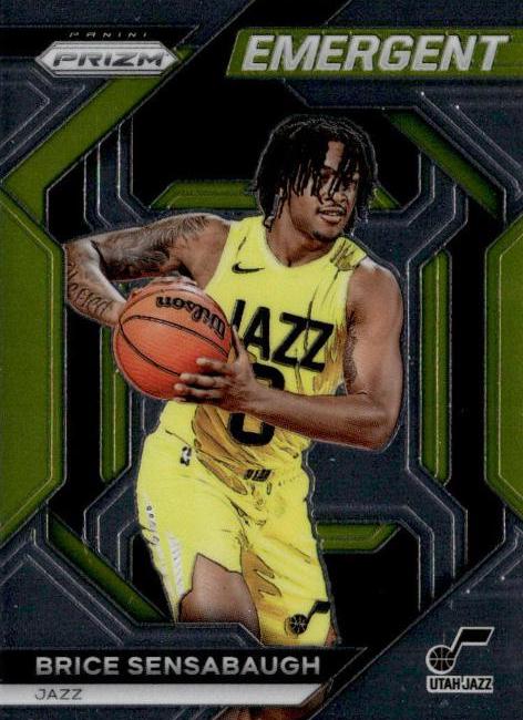 Brice Sensabaugh #6 Basketball Cards 2023 Panini Prizm Emergent
