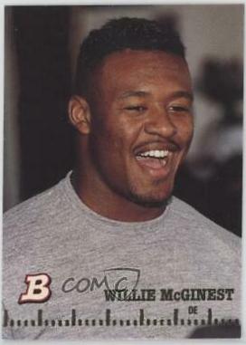 Willie McGinest #4 Football Cards 1994 Bowman