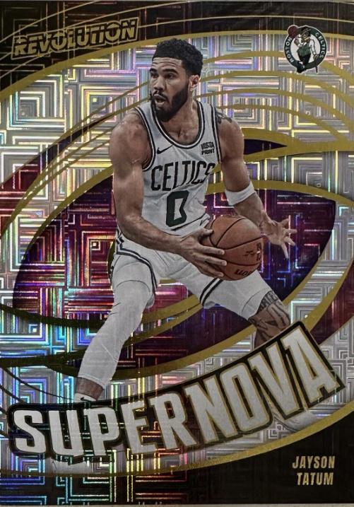 Jayson Tatum #2 Basketball Cards 2023 Panini Revolution Supernova
