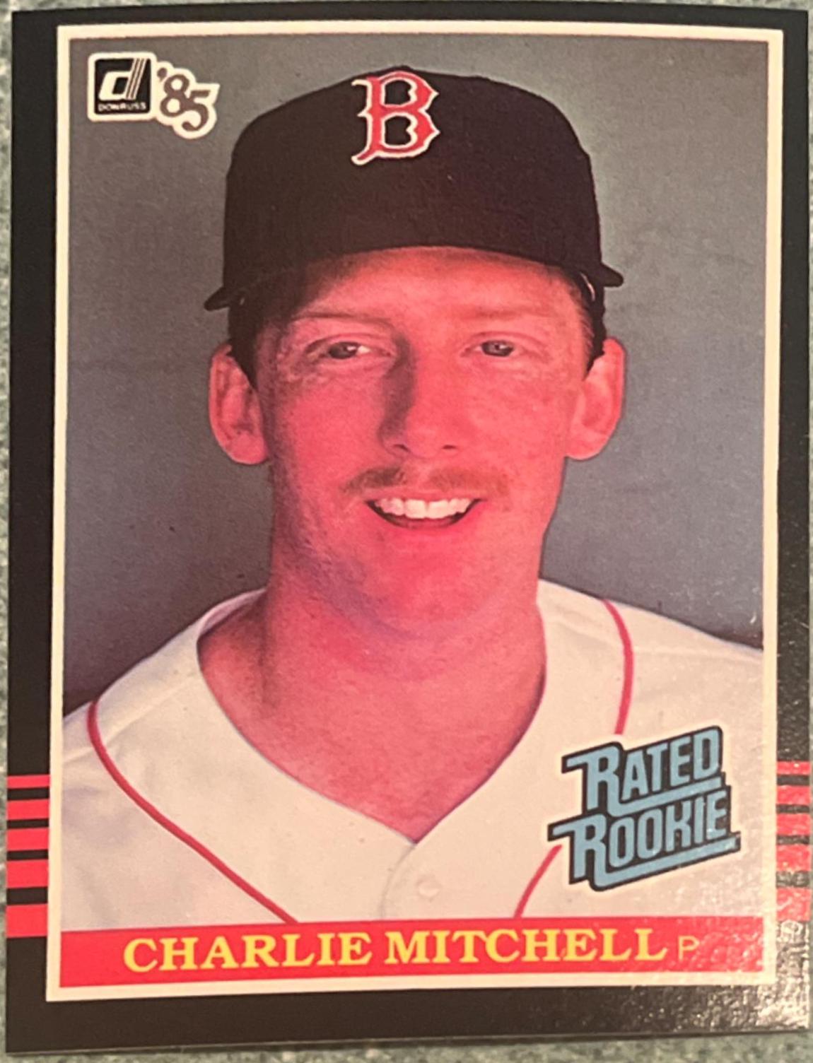 Charlie Mitchell #40 Baseball Cards 1985 Donruss