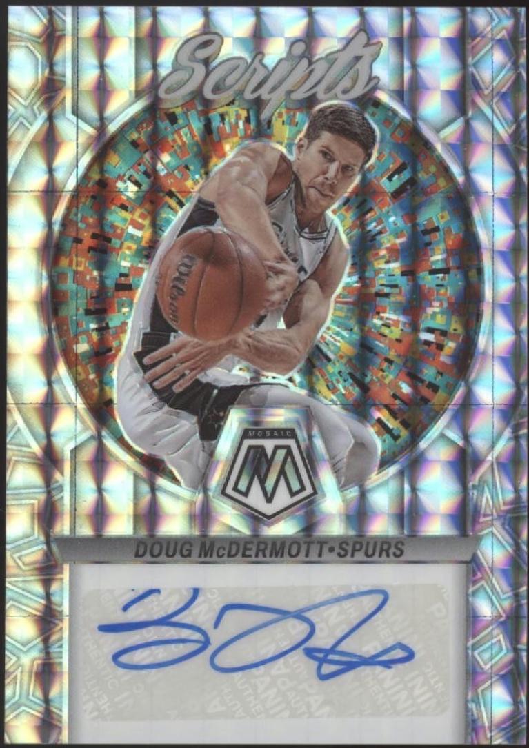 Doug McDermott #MS-MCD 2022 Panini Mosaic Scripts Autographs Basketball