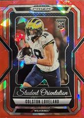 Colston Loveland [Red Ice] #14 Prices | 2025 Panini Prizm Draft