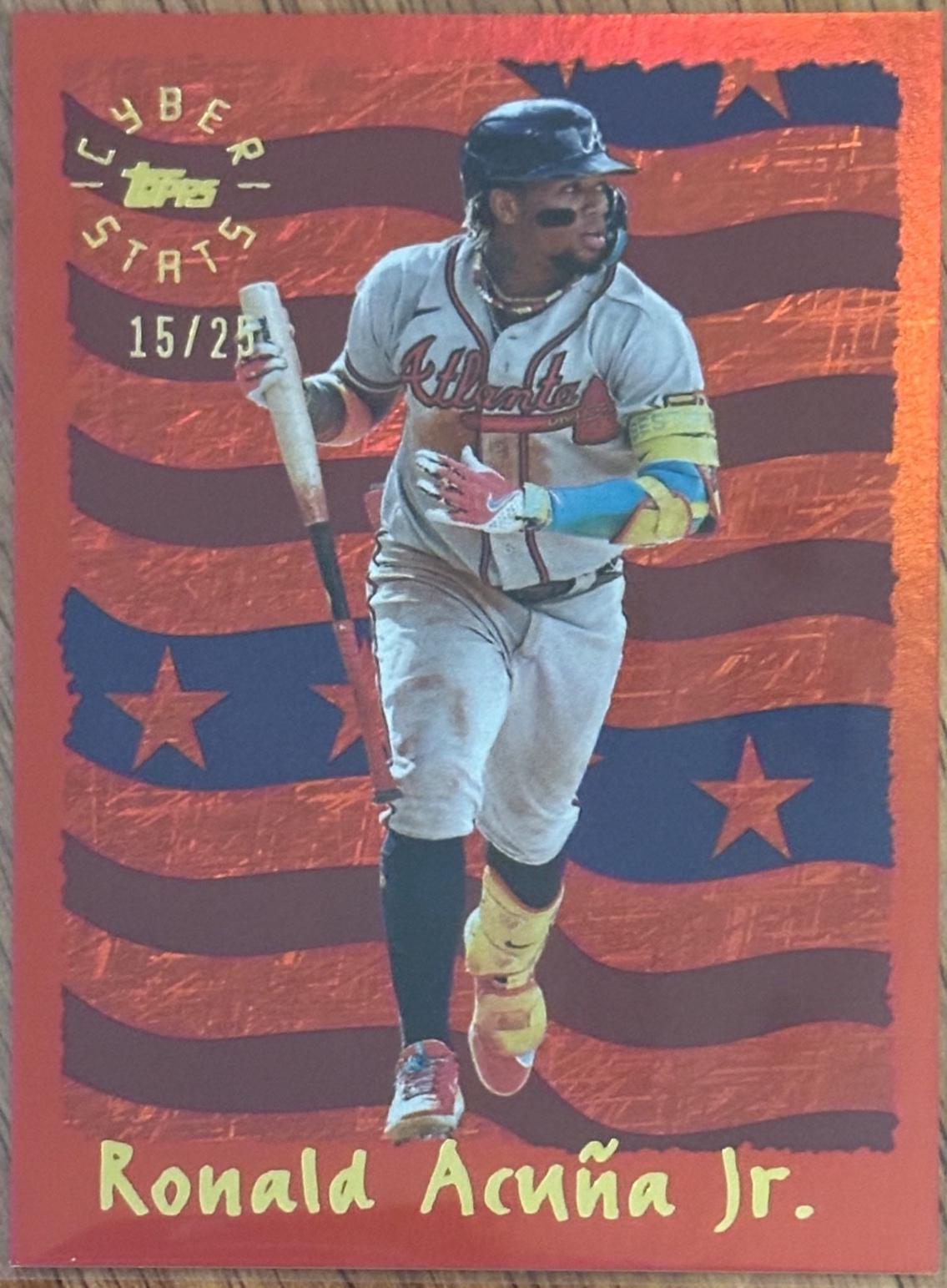 Ronald Acuna Jr. [Red] #95C-25 Prices | 2025 Topps Archives